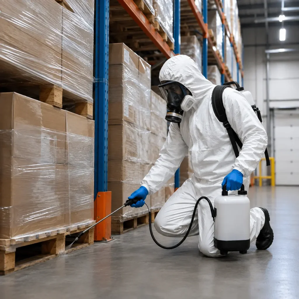 Control de plagas para almacenes